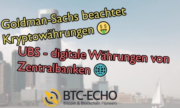 Video: Wochenrückblick – Banken bekunden Interesse an Kryptowährungen