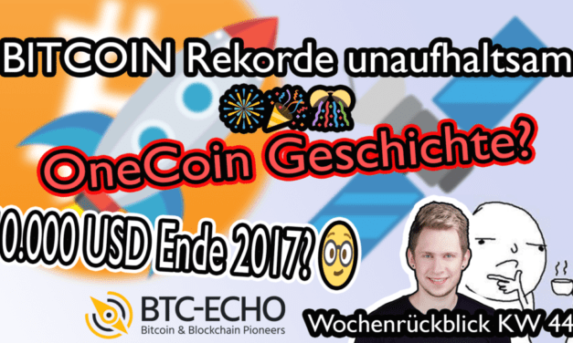 Video: Bitcoin Rekorde knacken | BCH Hard Fork 2.0 | OneCoin Geschichte?
