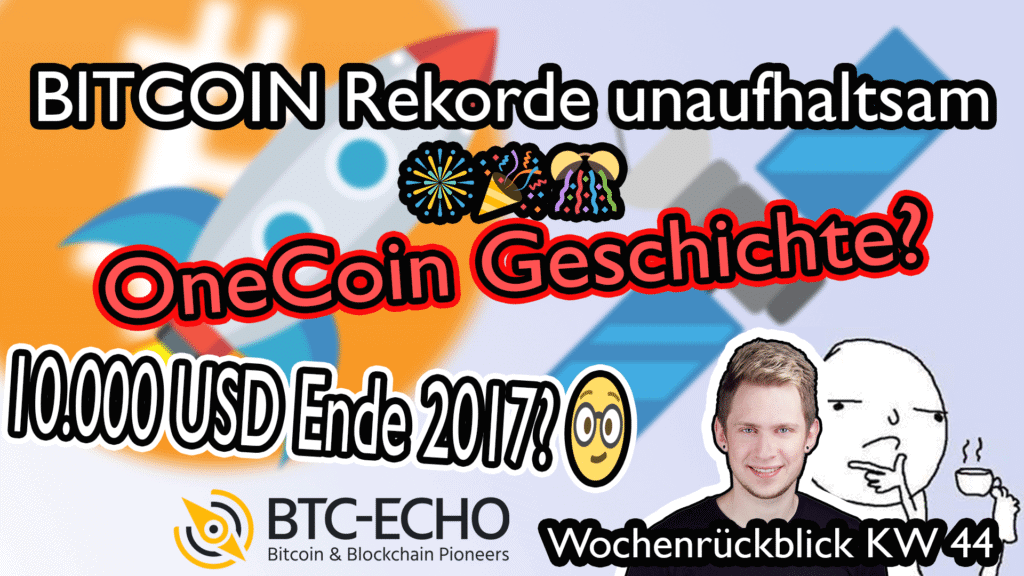 Video: Bitcoin Rekorde knacken | BCH Hard Fork 2.0 | OneCoin Geschichte?