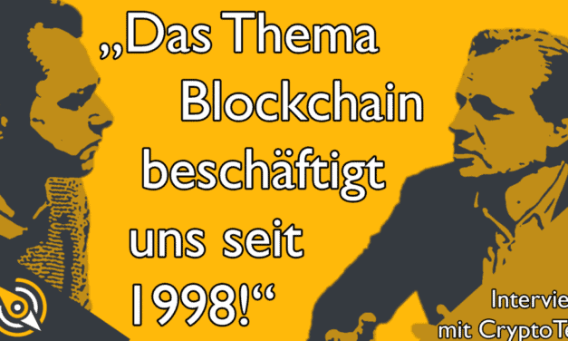 Video: Blockchain seit 1998 ein Thema – Interview mit CryptoTec