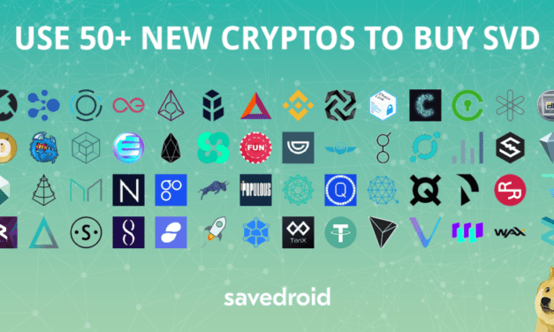 Tolle Neuigkeiten: savedroid akzeptiert mehr als 50 Coins für ihr ICO