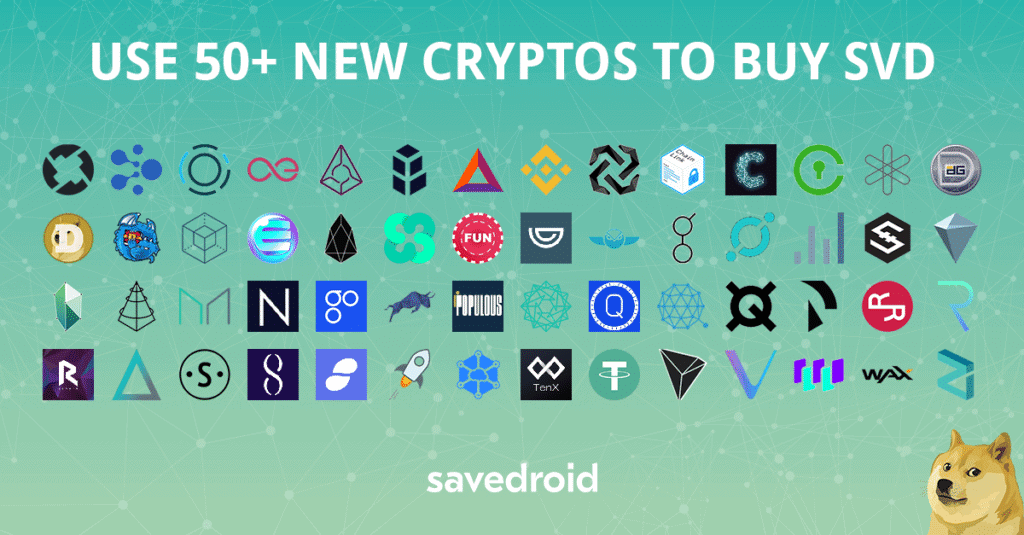 Tolle Neuigkeiten: savedroid akzeptiert mehr als 50 Coins für ihr ICO