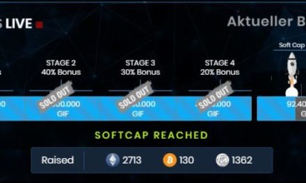 GIFCOIN – SoftCap wurde erreicht
