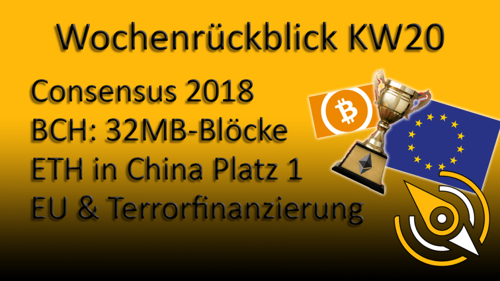 BTC-ECHO Wochenrückblick KW 20/18