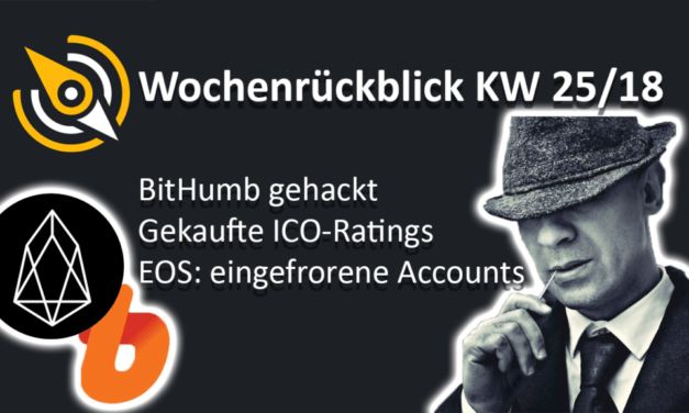 BTC-ECHO Wochenrückblick 25/18
