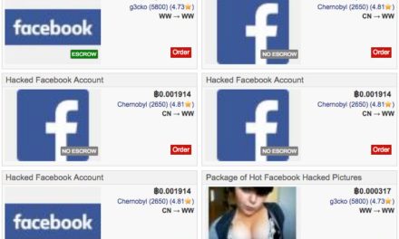 Darknet-Handelsplätze verkaufen gehackte Facebook-Accounts ab 4 US-Dollar in Bitcoin
