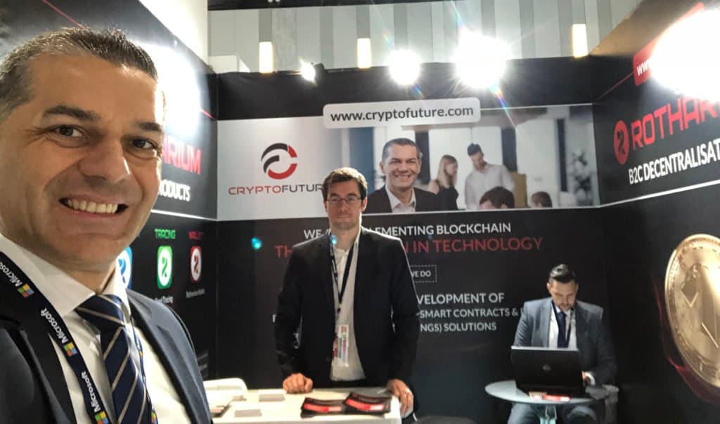 Crypto Future bei #GITEX2018