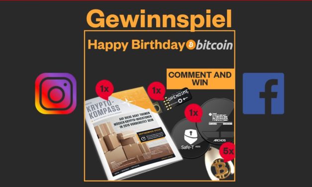Happy Birthday, Bitcoin! Das Comment-and-Win-Gewinnspiel von BTC-ECHO