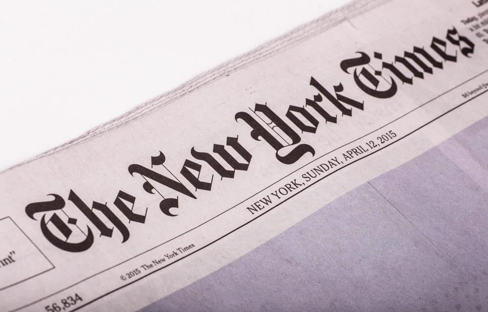 New York Times sucht Blockchain-Experten – oder doch nicht?