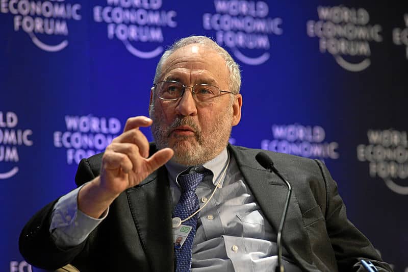 Wirtschaftsnobelpreisträger Stiglitz fordert wieder Verbot von Bitcoin & Co.