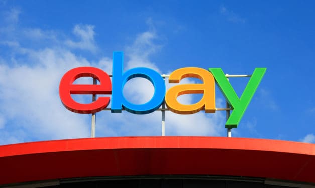 Auf eBay mit Kryptowährungen bezahlen? Werbebanner legt Akzeptanz von Bitcoin & Co. nahe