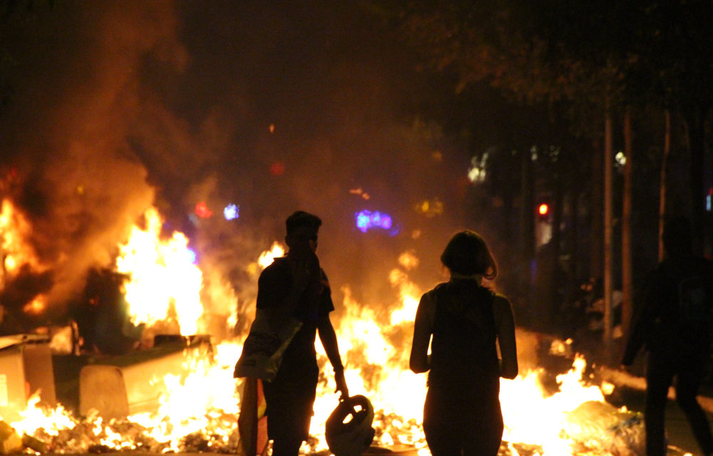 Spanien: Proteste organisieren sich über dezentrale App Tsunami Democràtic