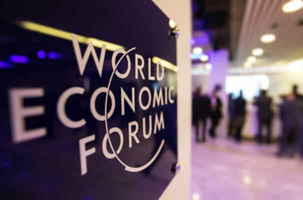 World Economic Forum : Weltwirtschaftsforum in Davos klärt die Zukunft der Blockchain-Technologie