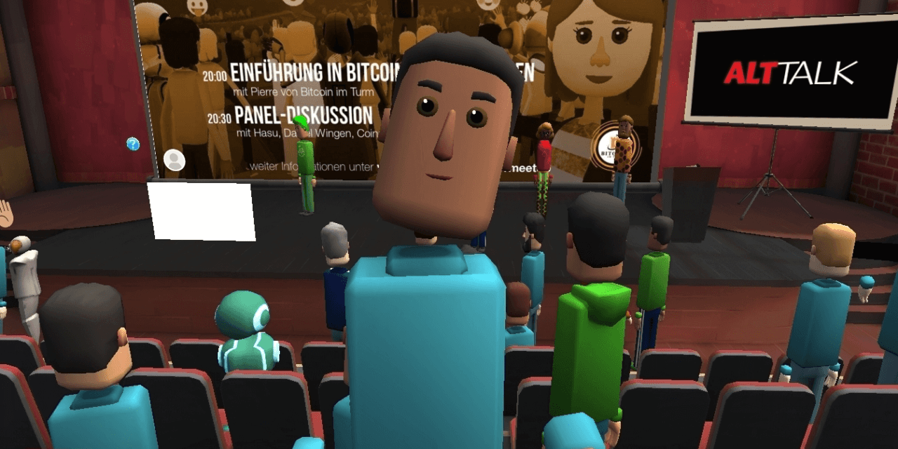Wer braucht schon Meatspace?: Impressionen vom Bitcoin-VR-Stammtisch