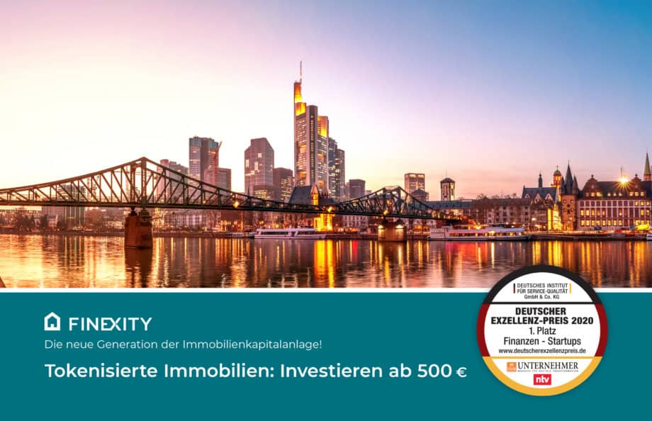 Bis zu 5.000€ Prämie: Mit FINEXITY in tokenisierte Immobilien investieren