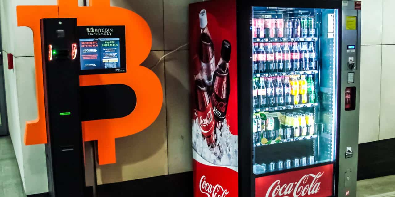 Coca-Cola-Automaten in Down Under unterstützen bald Bitcoin (BTC)