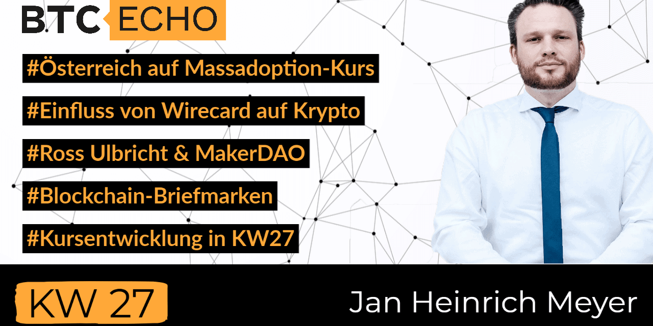Bezahlen mit Bitcoin, Blockchain-Briefmarken und die Causa Wirecard