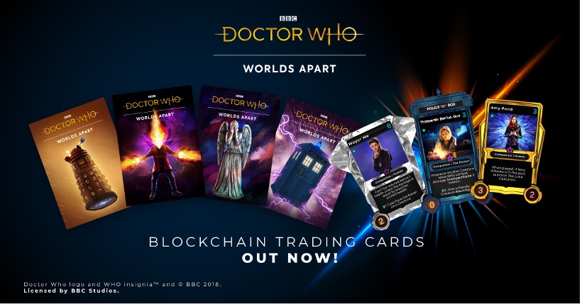 Kultserie Dr. Who bekommt digitale Sammelkarten auf Blockchain-Basis