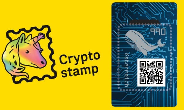 Österreichische Post startet Vorverkauf von Crypto Stamp 3.0
