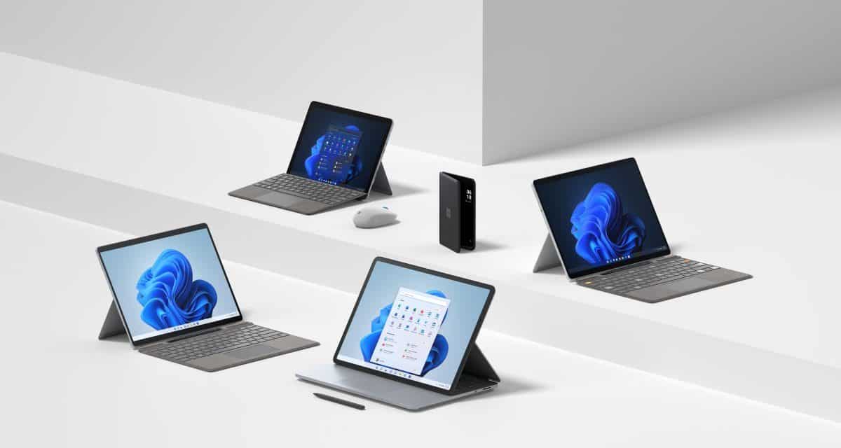 Laptop Studio und Pro 8: Microsoft erneuert seine Surface-Geräte für Windows 11