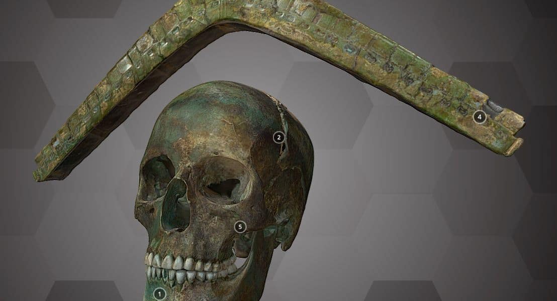 Wie ein bronzezeitlicher Schädel ins 3D-Museum kommt