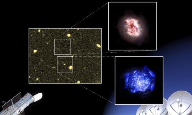 Zwei Galaxien aus frühem Universum ausfindig gemacht