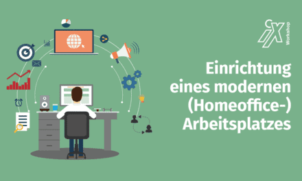 heise-Angebot: iX-Workshop: Moderne (Homeoffice-) Arbeitsplätze einrichten