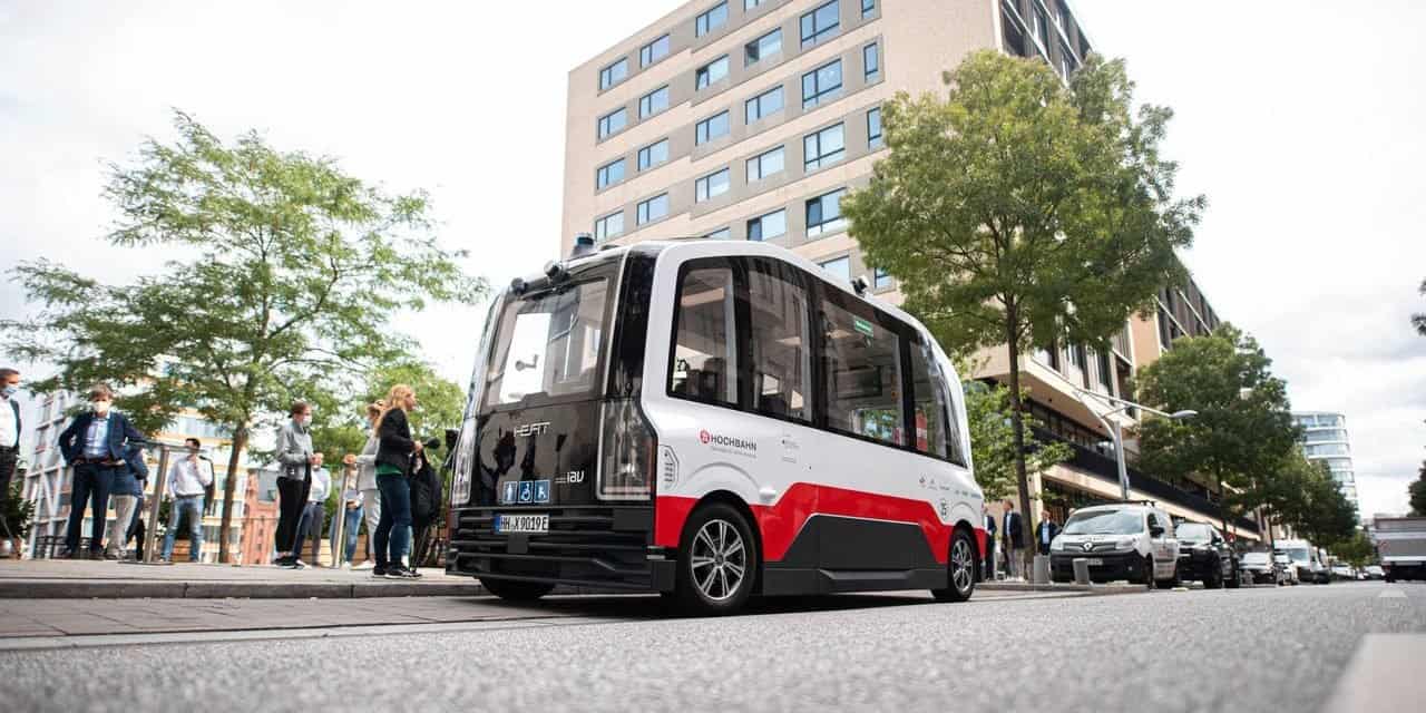 HEAT Shuttle beim ITS Weltkongress: Hamburg testet autonomen Kleinbus