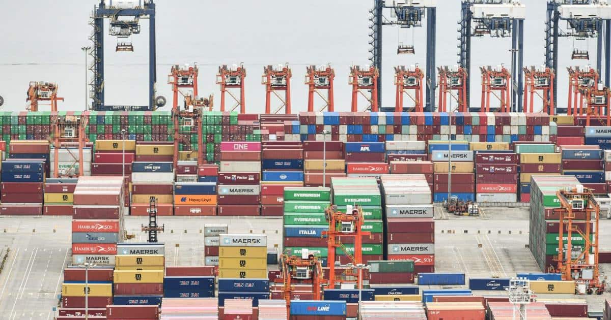 Chinas Exporte boomen unerwartet