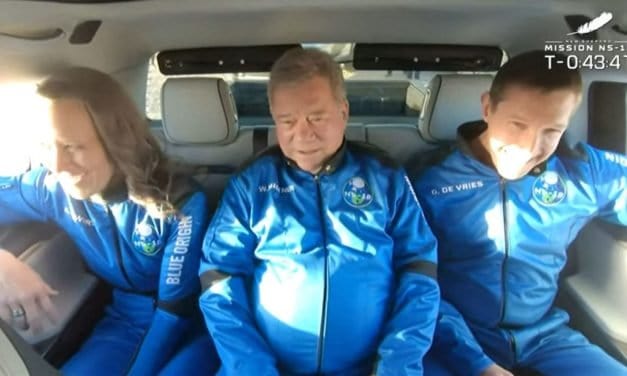 Jeff Bezos‘ Blue Origin machts möglich: „Captain Kirk“ William Shatner im Weltall