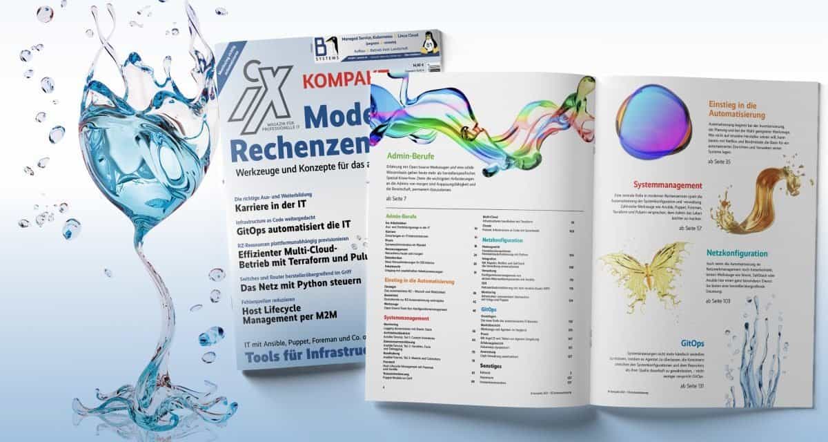 heise-Angebot: iX-Kompakt „Modernes Rechenzentrum“ jetzt auch am Kiosk