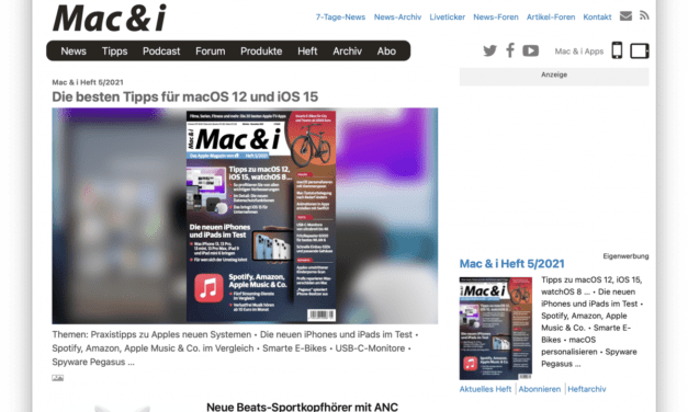 Neugestaltung von Safari 15 gescheitert: Apple bringt alte Tabs zurück
