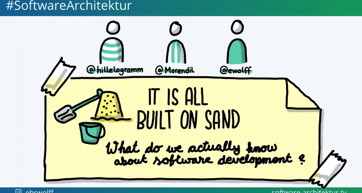 software-architektur.tv: Built on Sand – What we know about Software Development