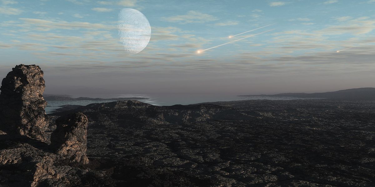 Frühes Dauerfeuer aus dem All war heftiger als gedacht