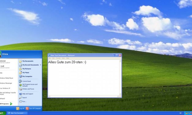 Windows XP: Kaum totzukriegendes Betriebssystem feiert 20. Geburtstag