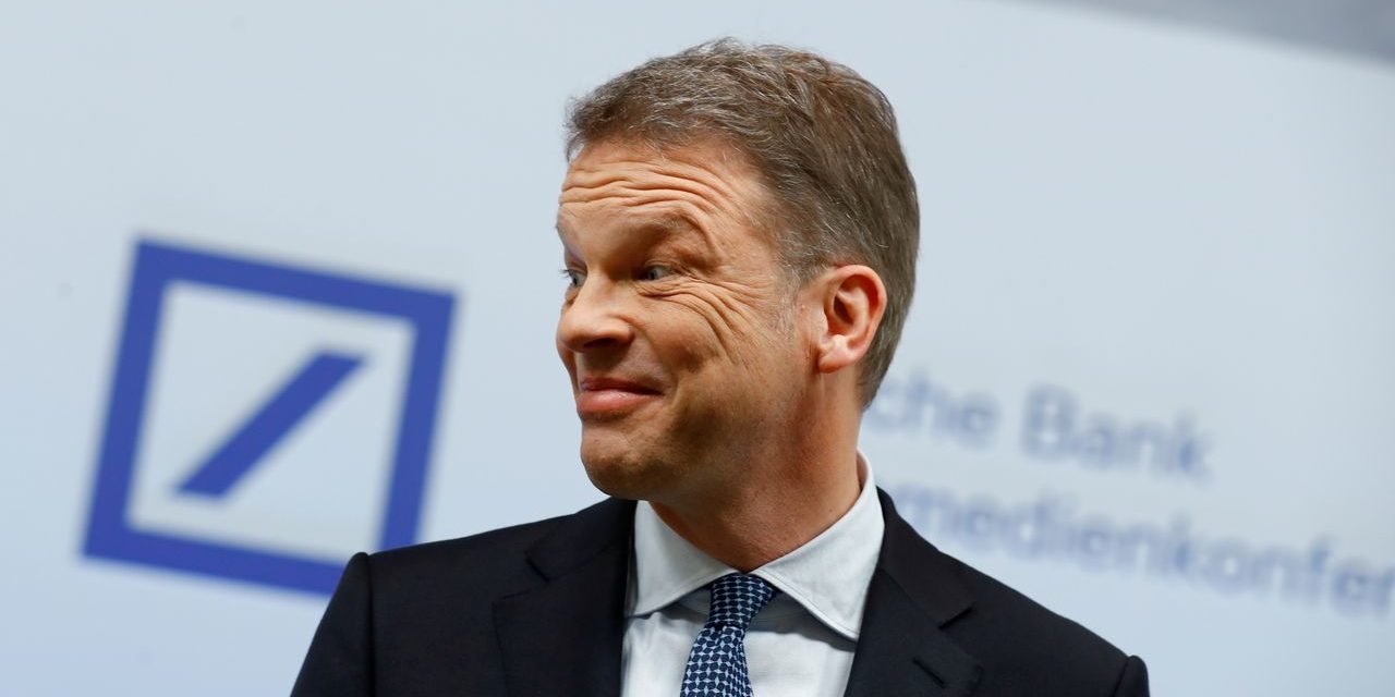 Deutsche Bank: Christian Sewing verbucht fürs dritte Quartal 7 Prozent mehr Gewinn