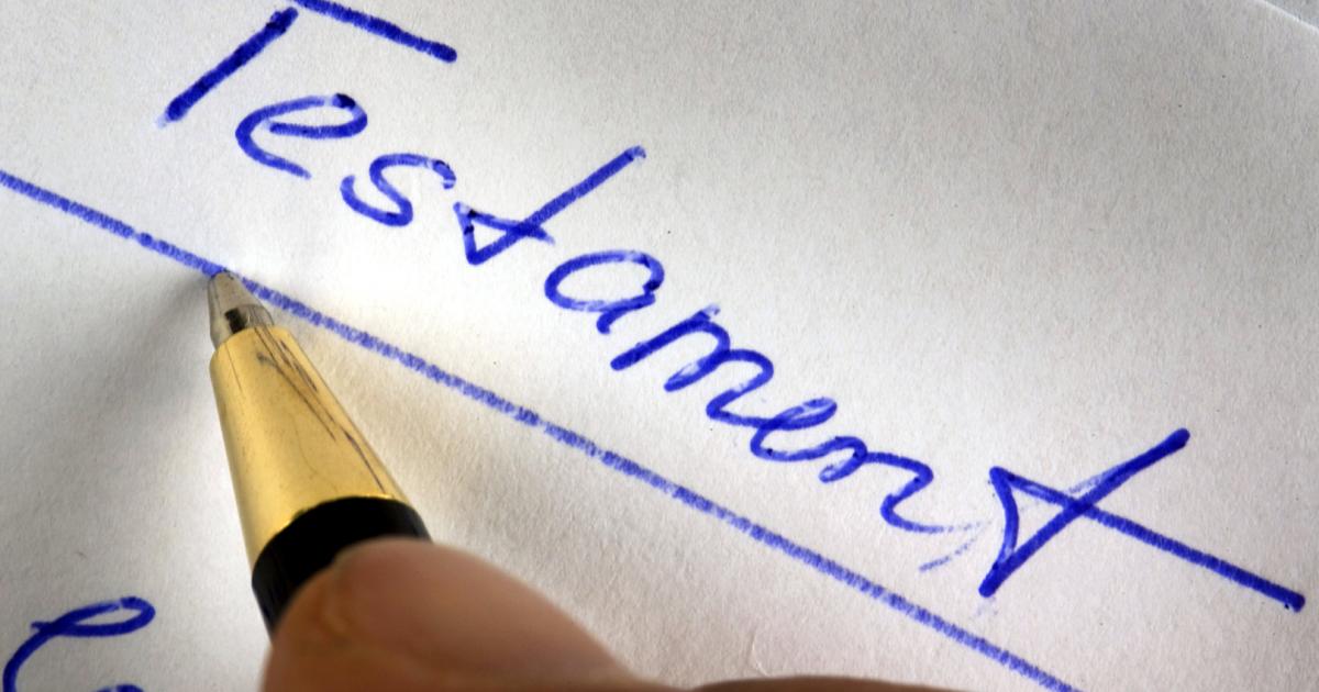 Wie Sie Ihr Testament verfassen müssen, damit es gültig ist