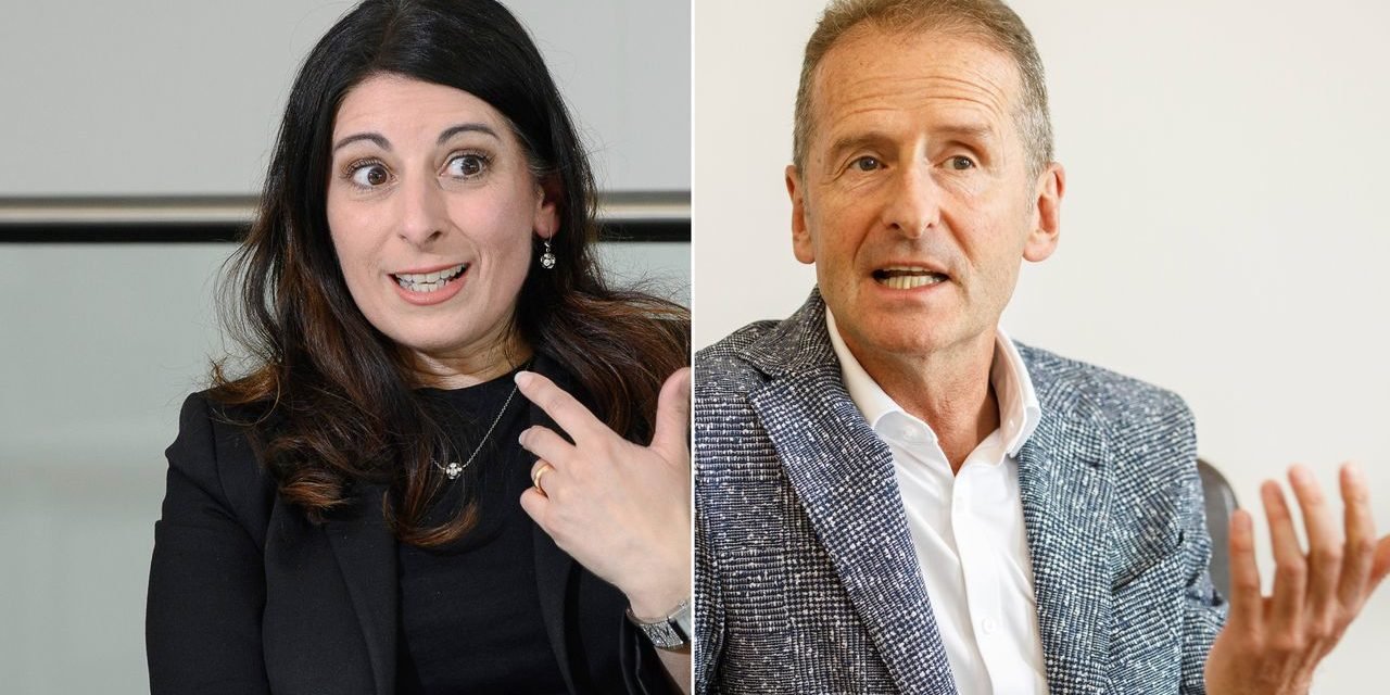 Volkswagen Mitarbeiterversammlung in Wolfsburg: Was vom Duell Herbert Diess gegen Daniela Cavallo zu erwarten ist