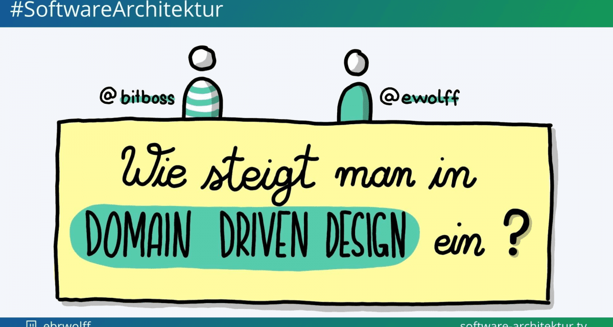 software-architektur.tv: Wie steigt man in Domain-driven Design ein?