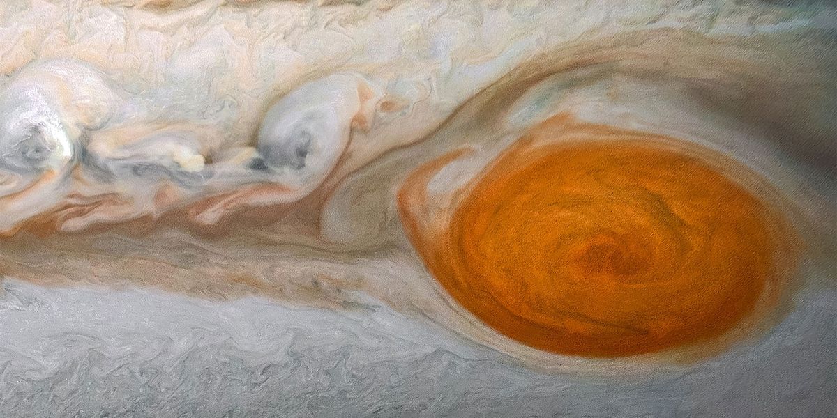 Jupiters Großer Roter Fleck gibt einige Geheimnisse preis