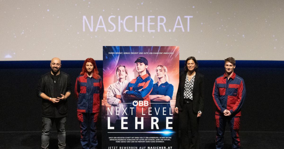 ÖBB starten neue Lehrlingskampagne