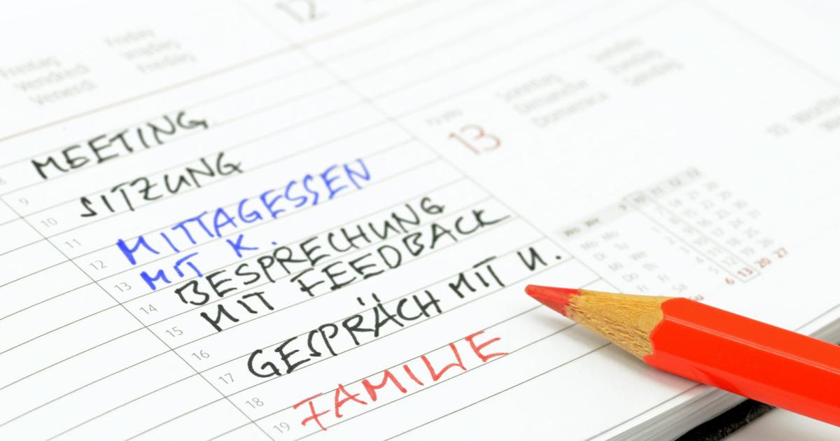 Tipp der Woche: Ein Plädoyer für den analogen Terminkalender