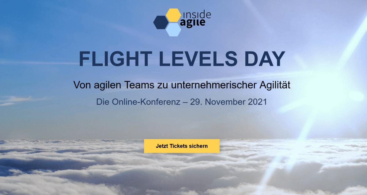 heise-Angebot: Agile Fortbildung zu Flight Levels – noch bis zum 16. November günstiger abheben