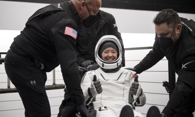 ISS-Astronauten in Windeln zur Erde zurückgekehrt