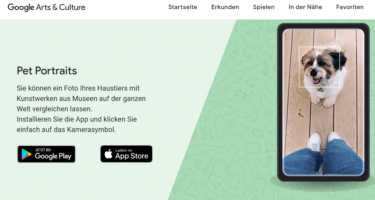 Google Arts & Culture: Hund und Hase in Kunstwerken finden lassen
