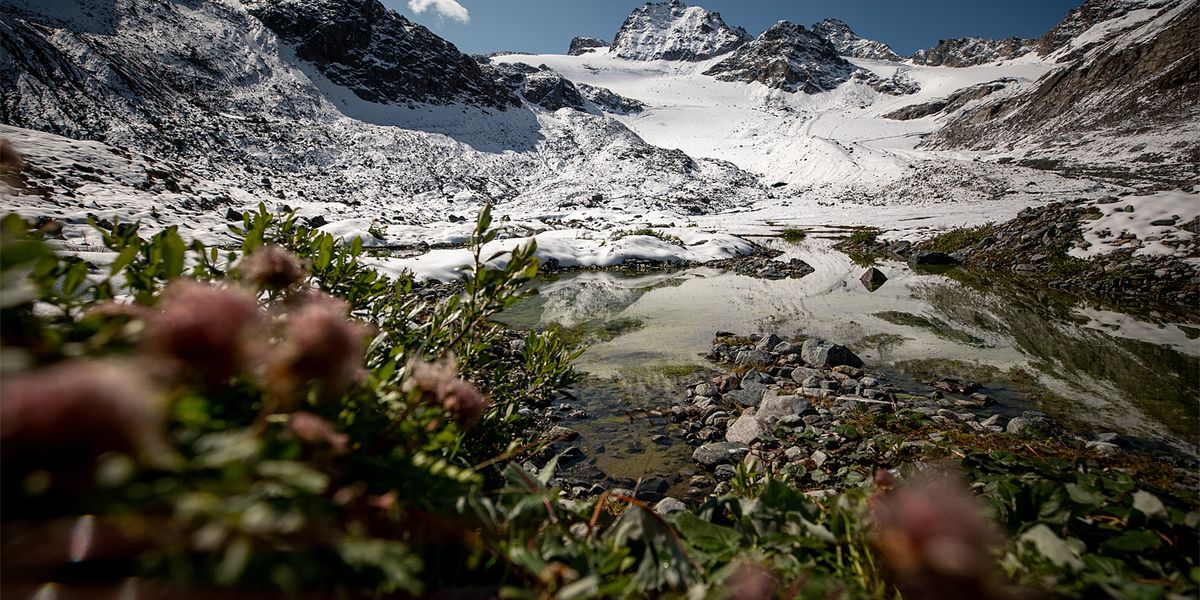 Unsichtbare Alpengletscher werden mit Laser überwacht