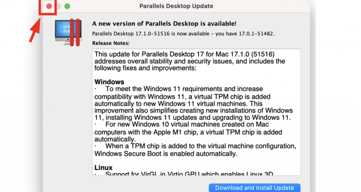 Parallels Desktop: Probleme mit USB-Unterstützung auf dem Mac