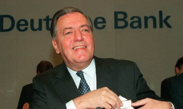 Deutsche Bank: Ex-Vorstandschef Hilmar Kopper ist tot