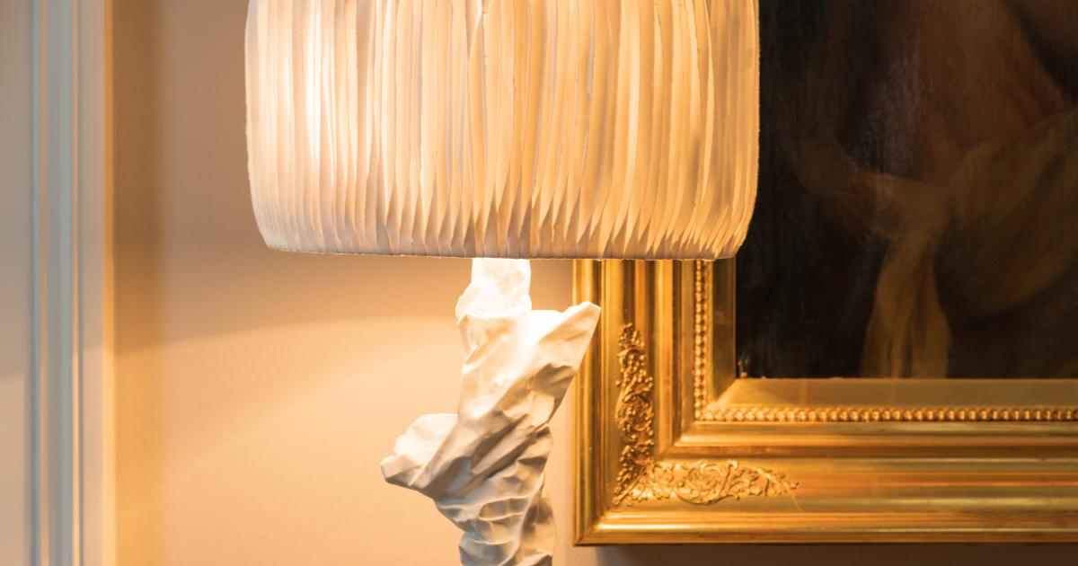 Kunstvoller Lichtspender: Dies Lampe verschönert ihr Heim