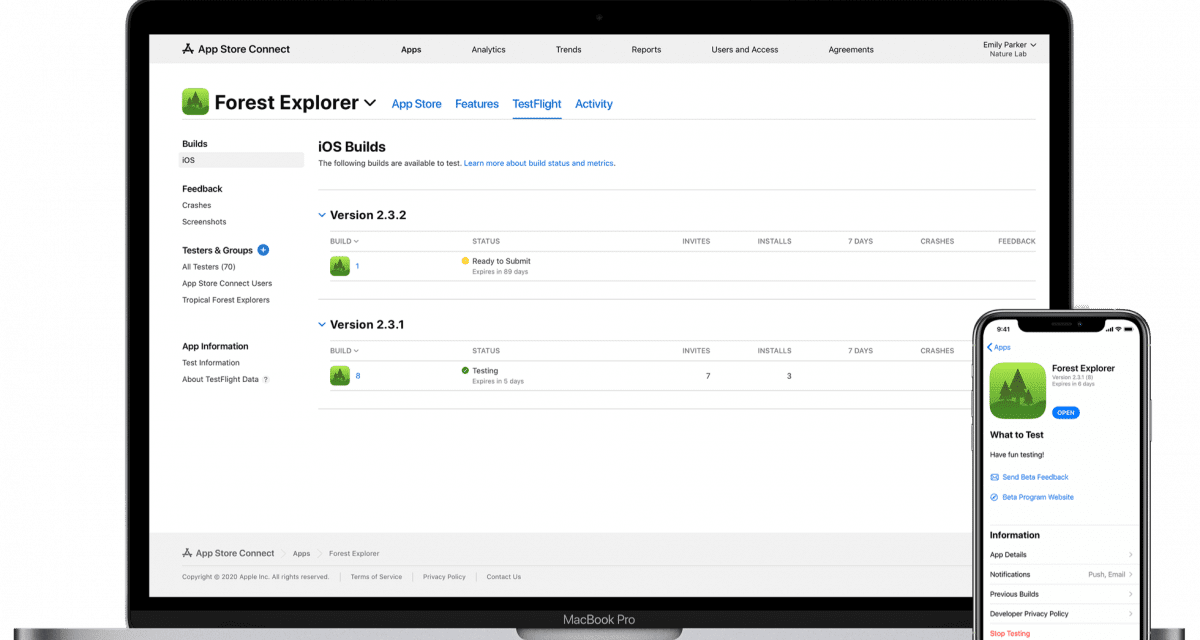 TestFlight jetzt auch für den Mac